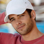 Twill Cap with Metal Eyelets